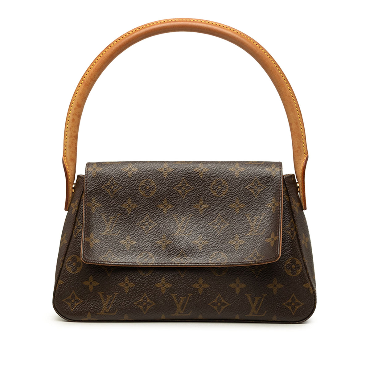 Louis Vuitton Monogram Mini Looping — Brown