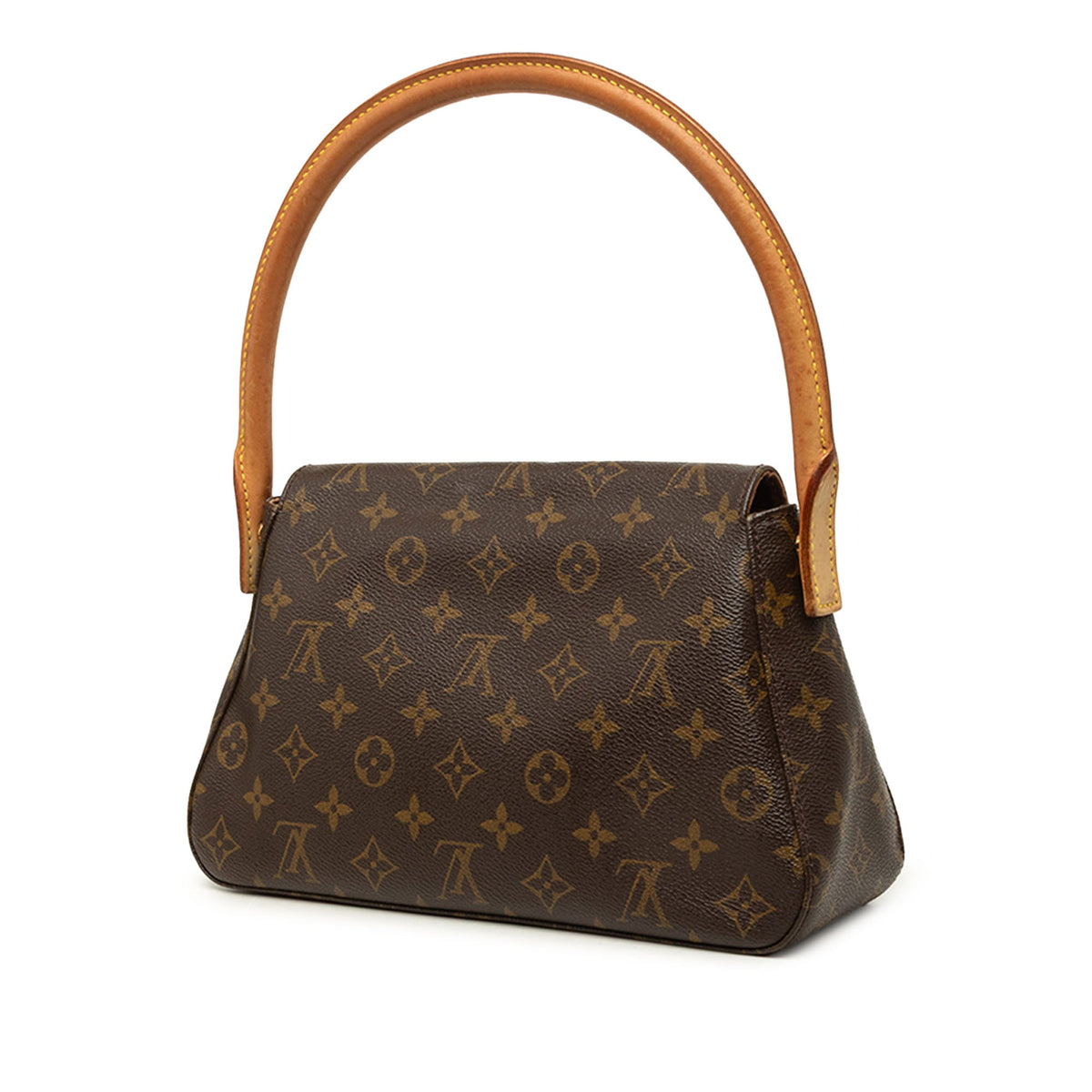 Louis Vuitton Monogram Mini Looping — Brown