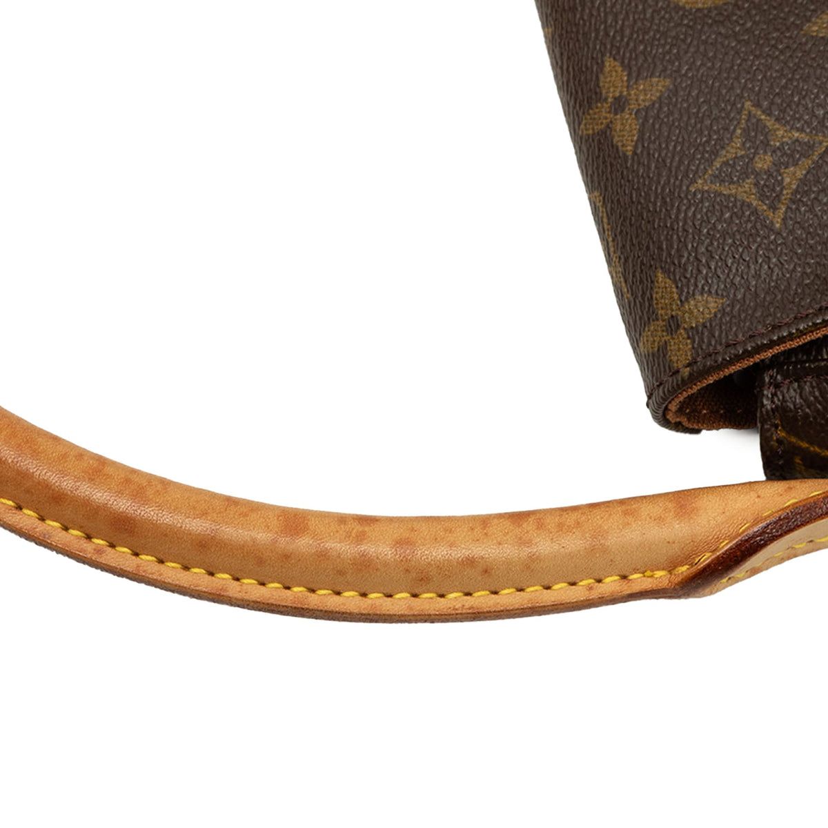 Louis Vuitton Monogram Mini Looping — Brown