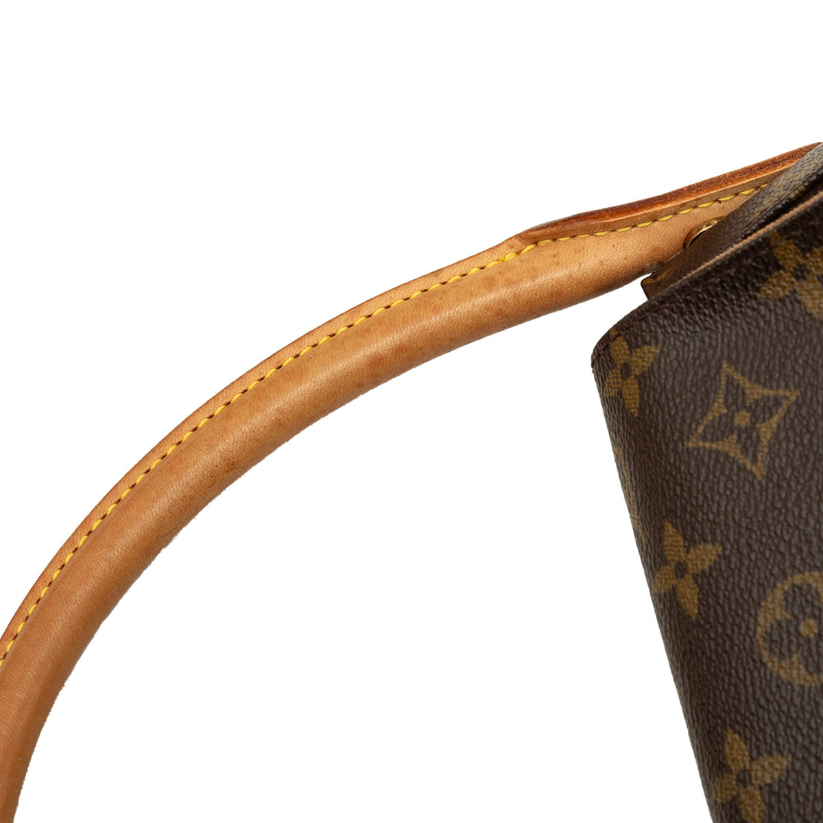 Louis Vuitton Monogram Mini Looping — Brown