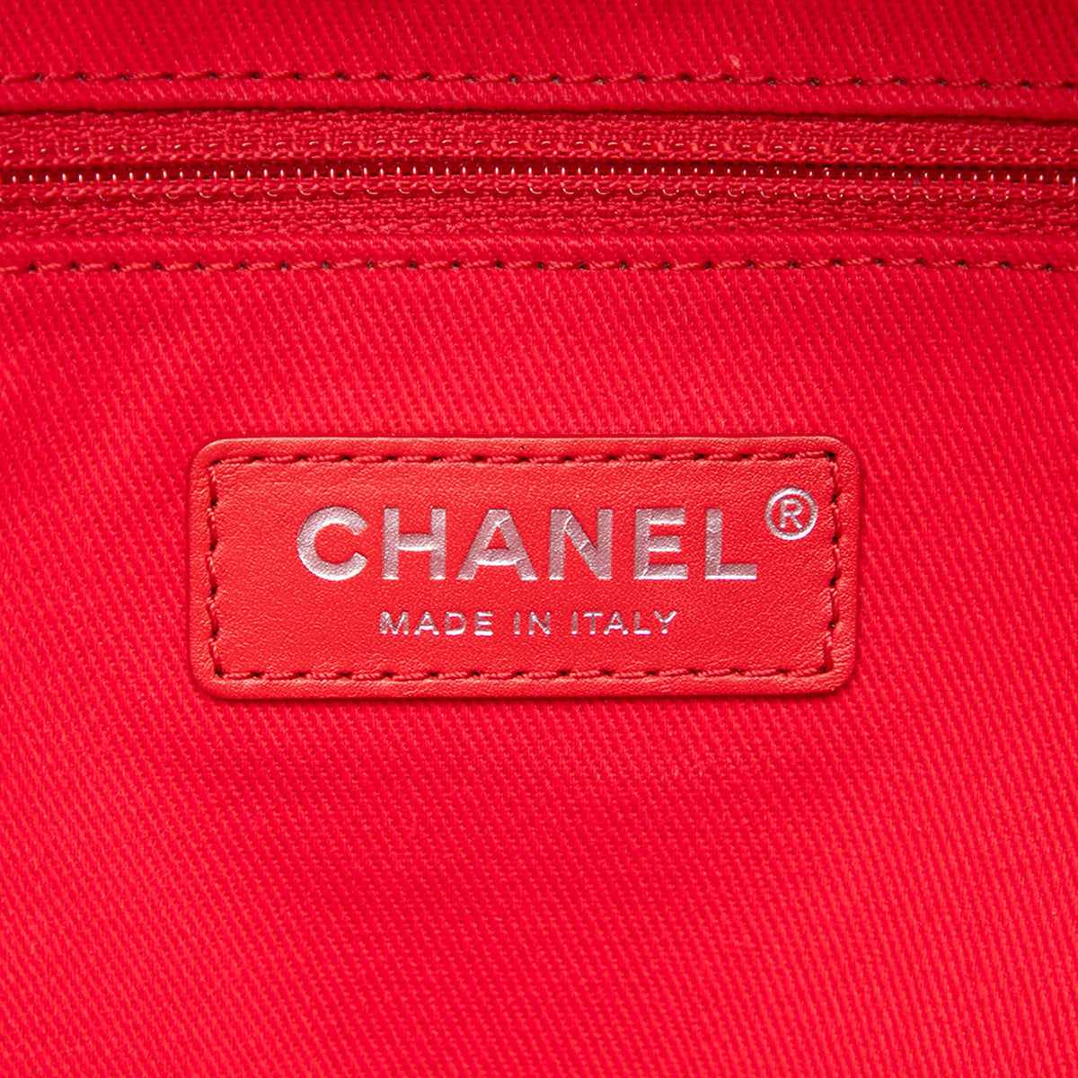 Chanel Quilted Canvas Front Pocket Fringe Backpack