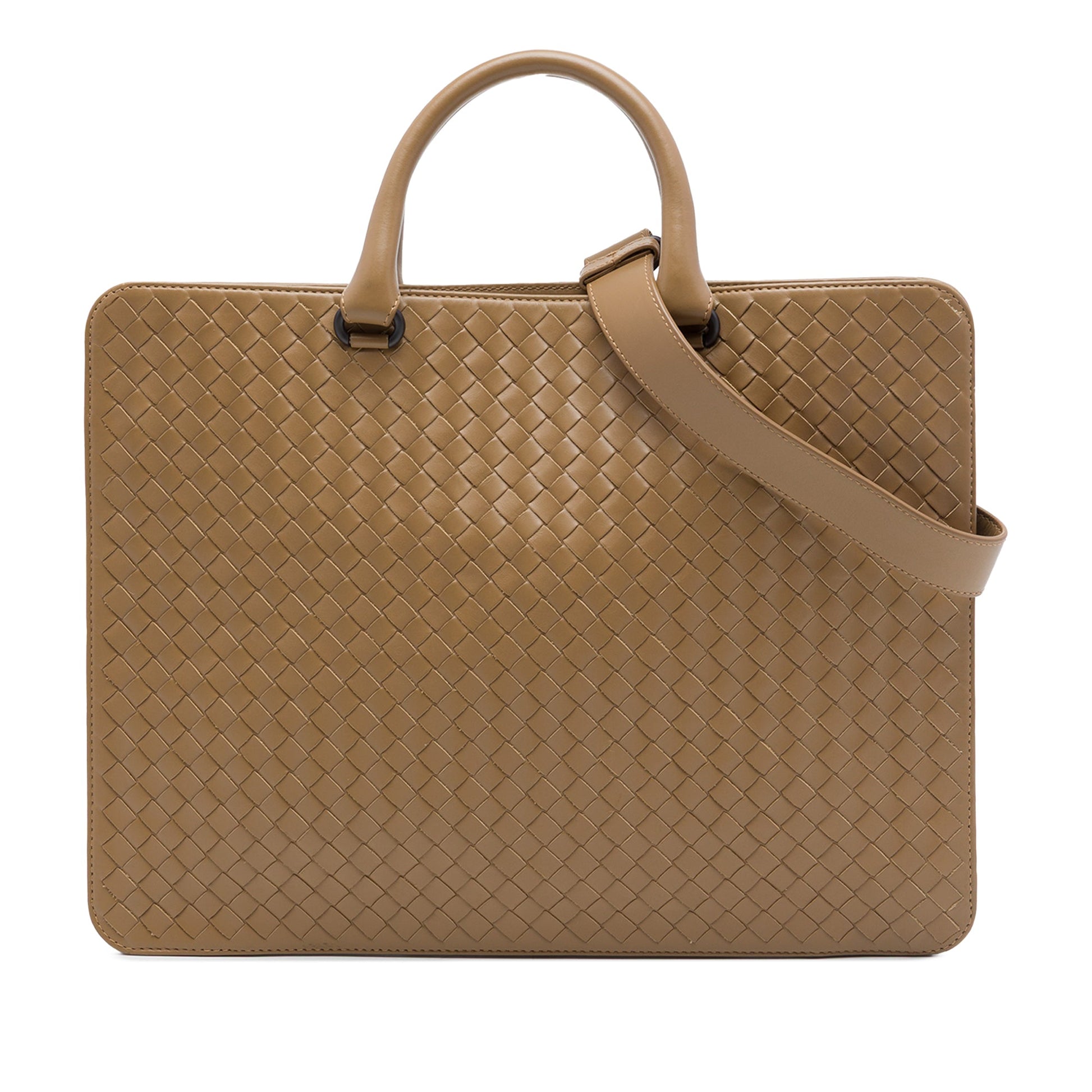 Bottega Veneta Nappa Intrecciato Club Briefcase