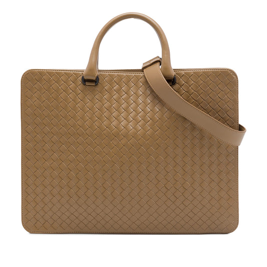 Bottega Veneta Nappa Intrecciato Club Briefcase