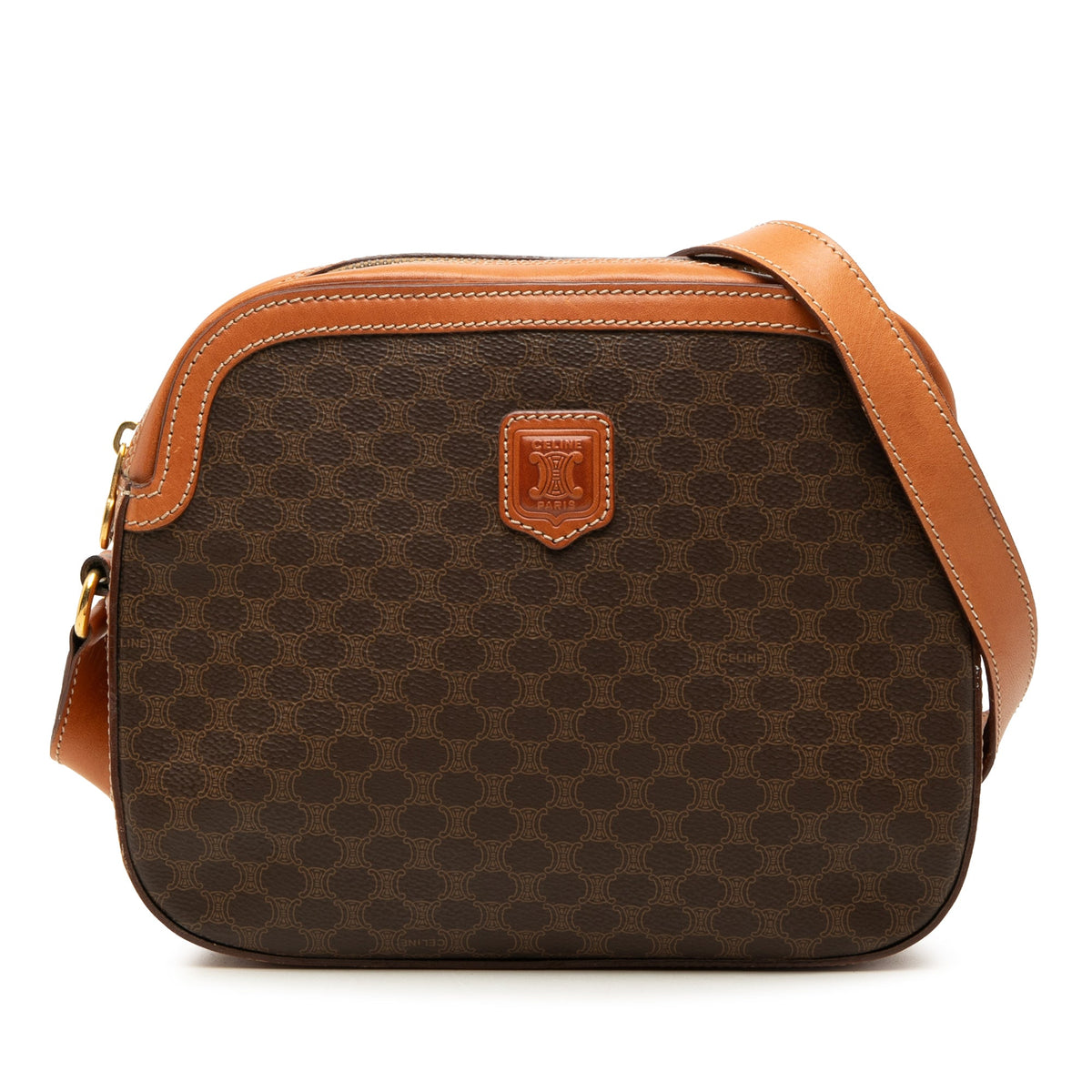 Celine Macadam Coated Canvas Crossbody