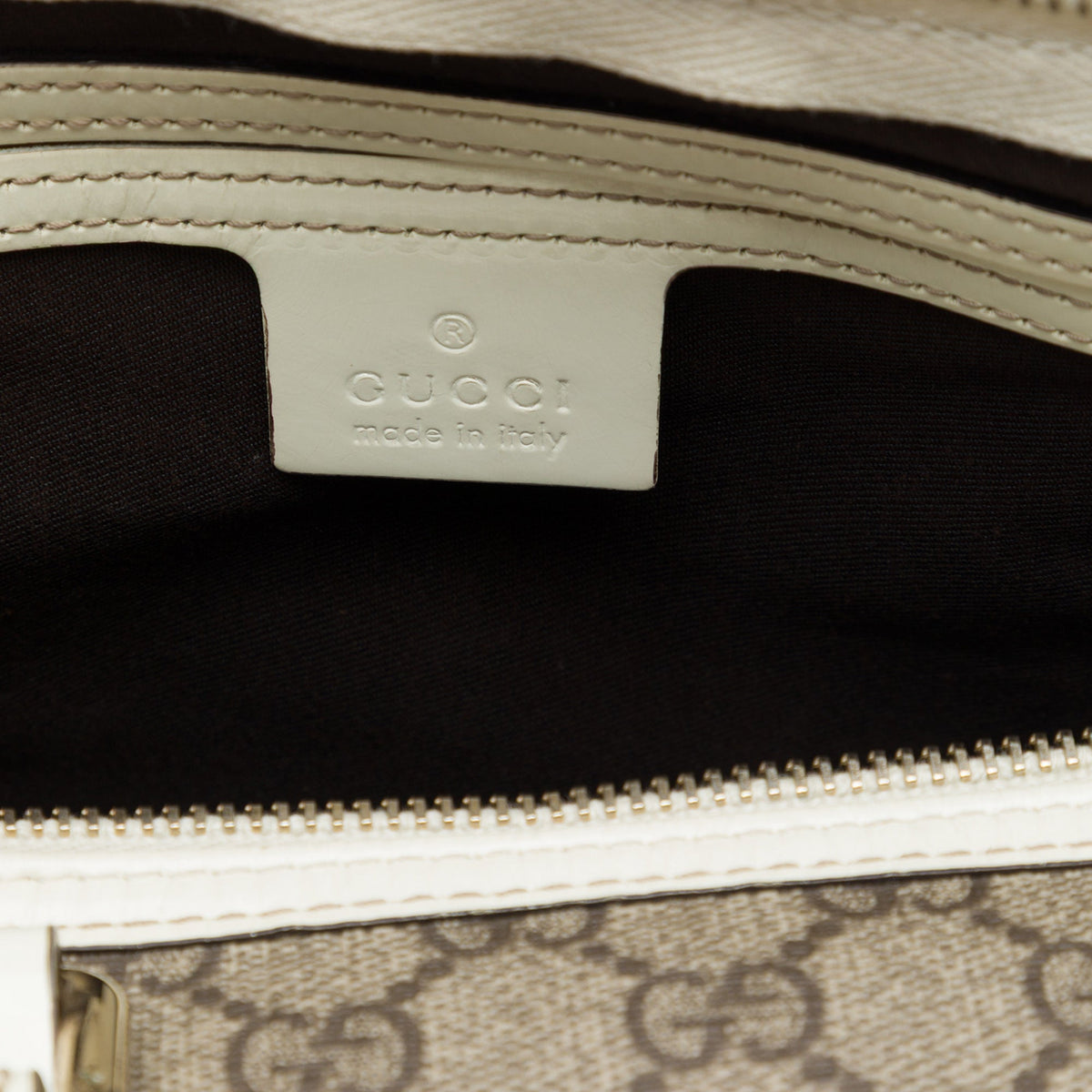 Gucci Medium GG Supreme Joy Boston Bag