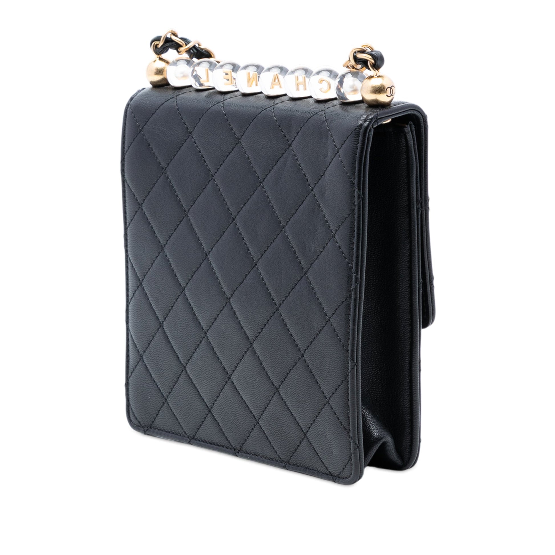 Chanel Small Goatskin Chic Pearls Flap