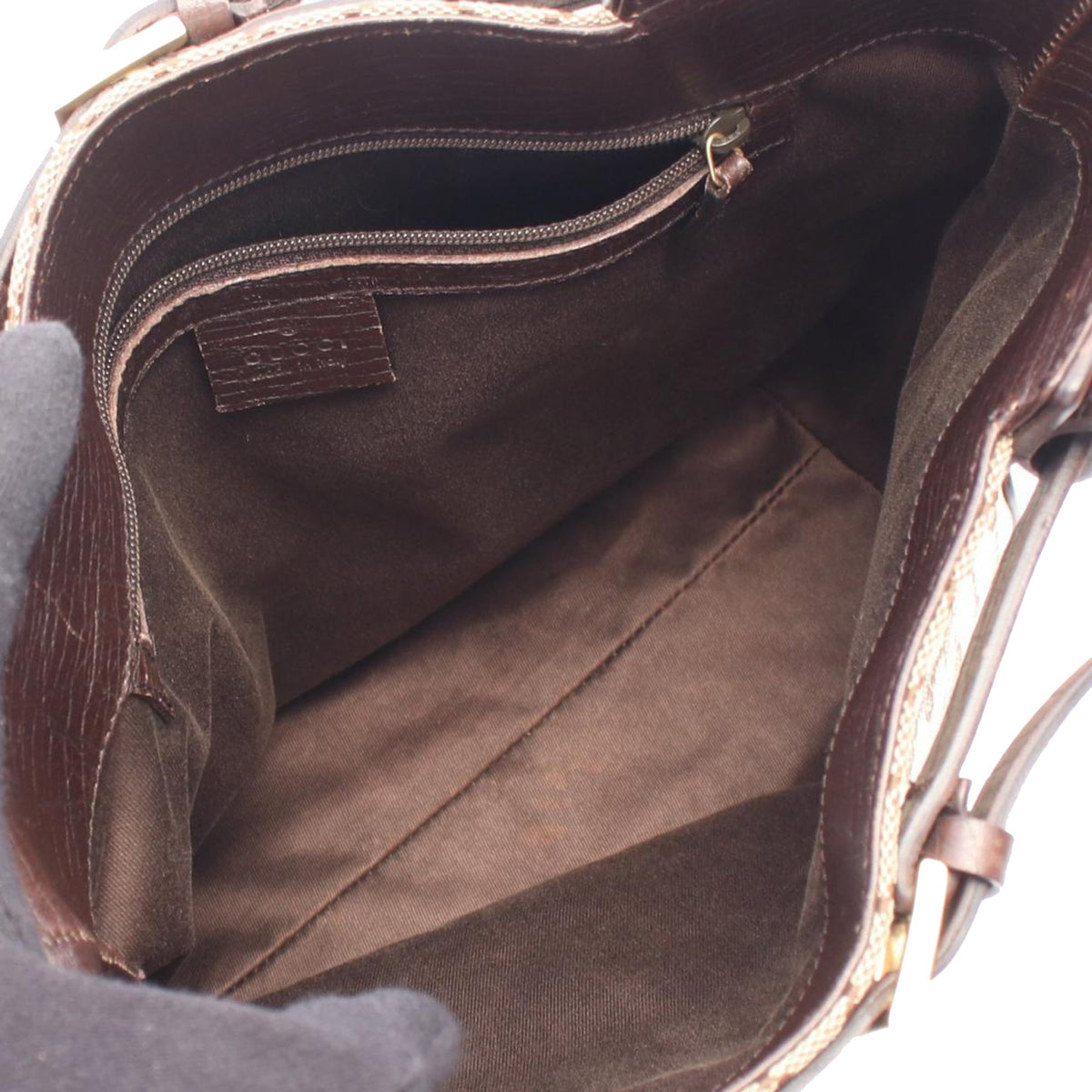 Gucci GG Canvas Tote — Beige