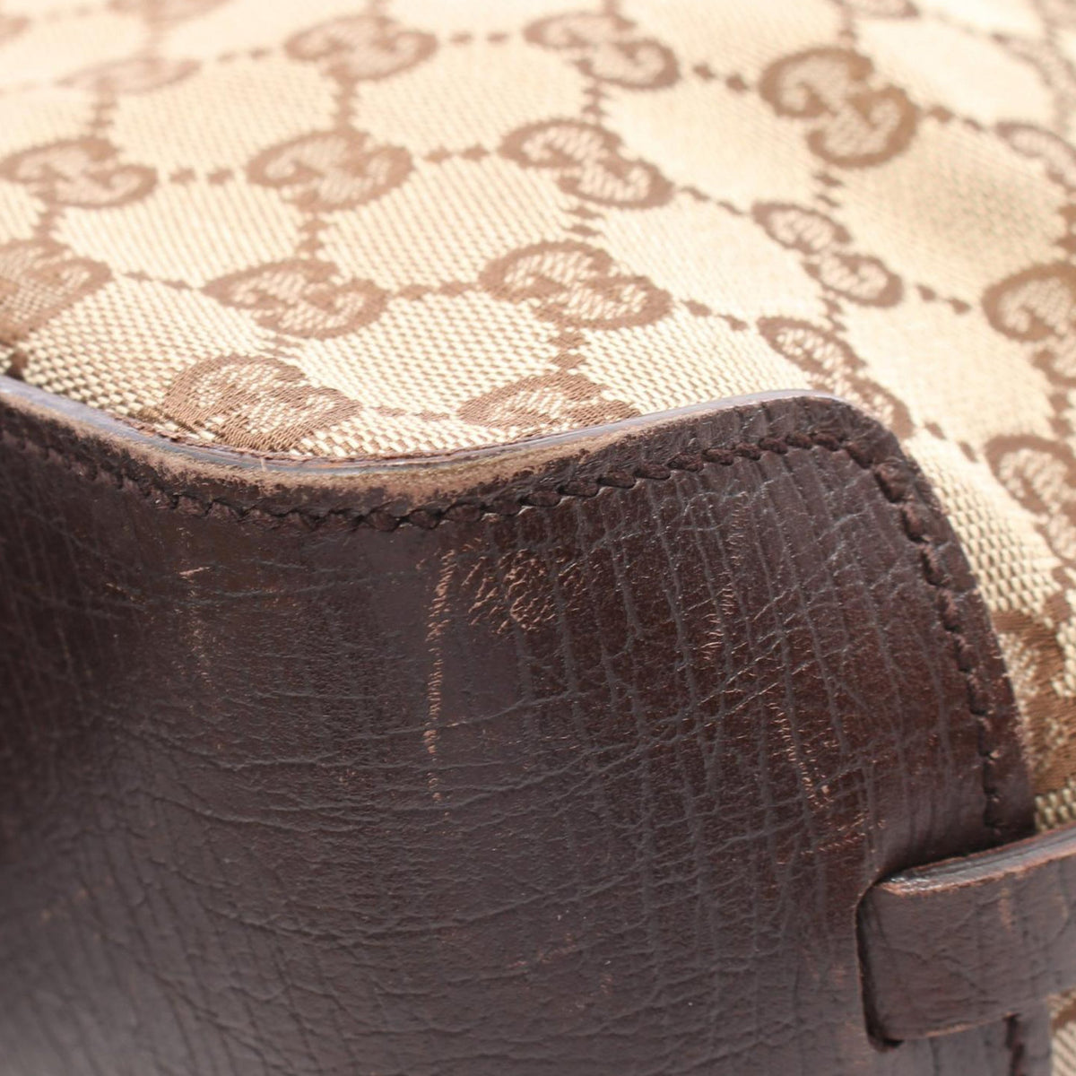 Gucci GG Canvas Tote — Beige