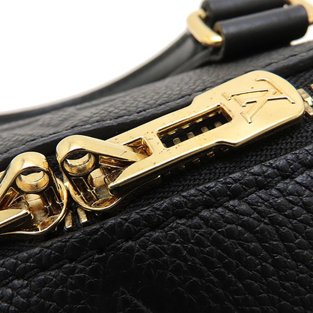 Louis Vuitton Monogram Giant Empreinte Speedy Bandouliere 20 — Black