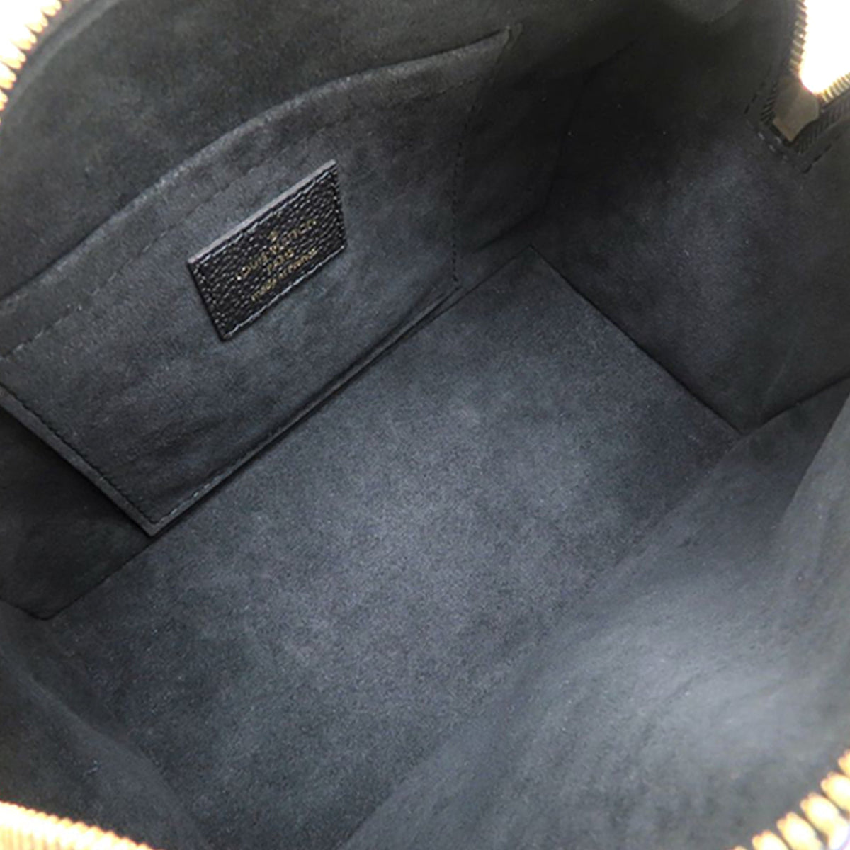 Louis Vuitton Monogram Giant Empreinte Speedy Bandouliere 20 — Black