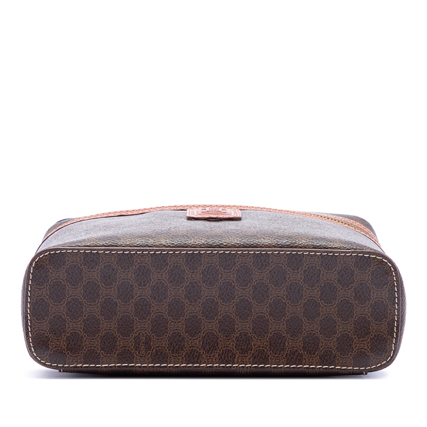 Celine Macadam Coated Canvas Vanity Bag
