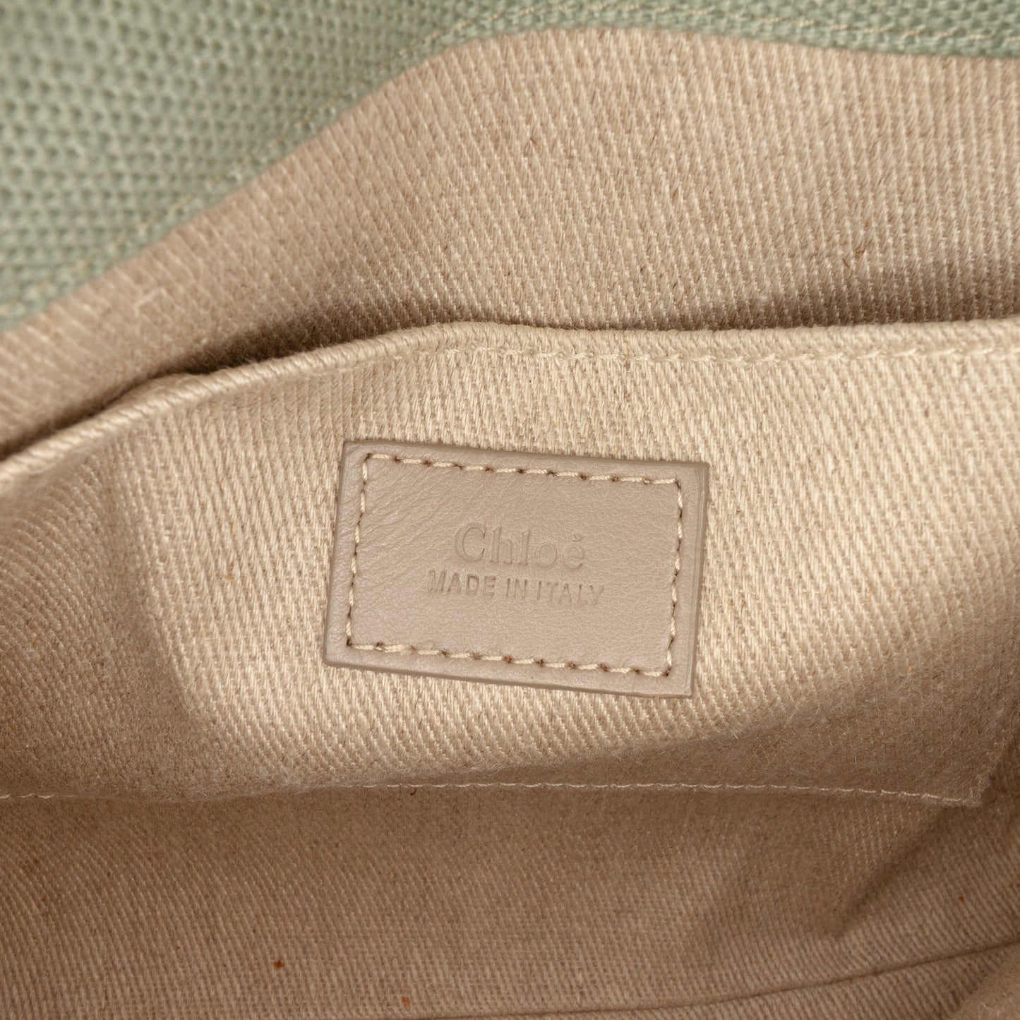 Chloé Small Canvas Woody Tote