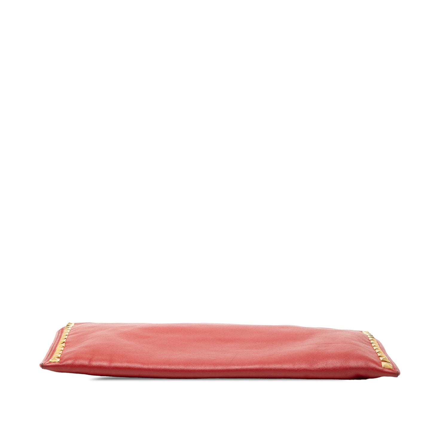Miu Miu Studded Leather Zip Clutch