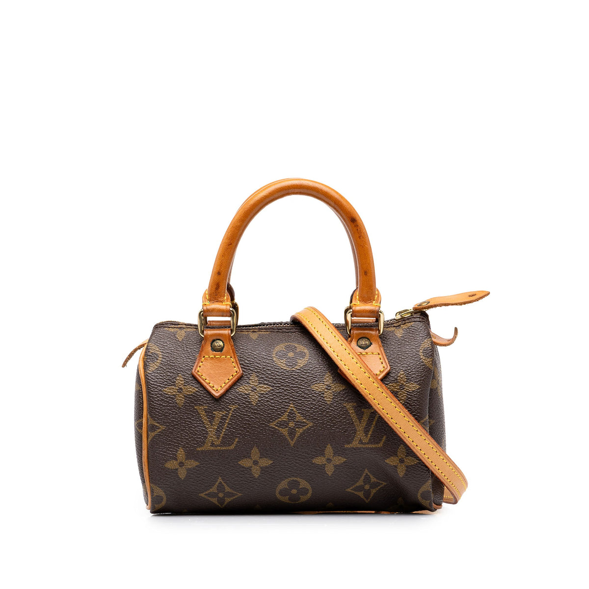 Louis Vuitton Monogram Nano Speedy — Brown