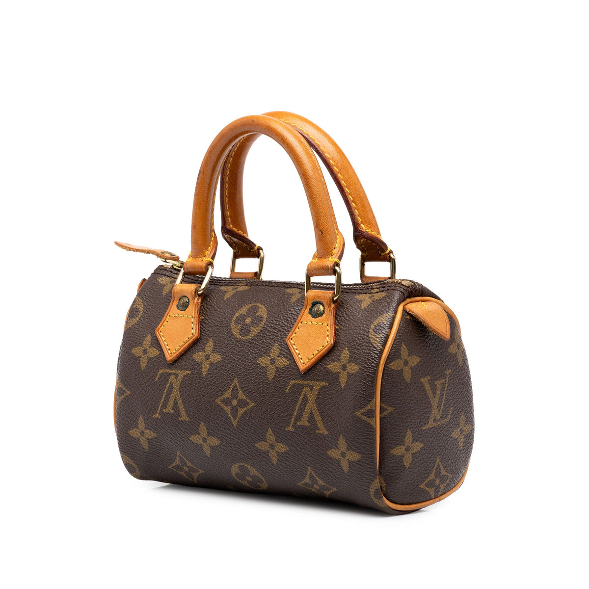 Louis Vuitton Monogram Nano Speedy — Brown