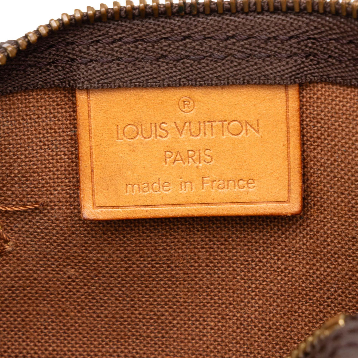 Louis Vuitton Monogram Nano Speedy — Brown