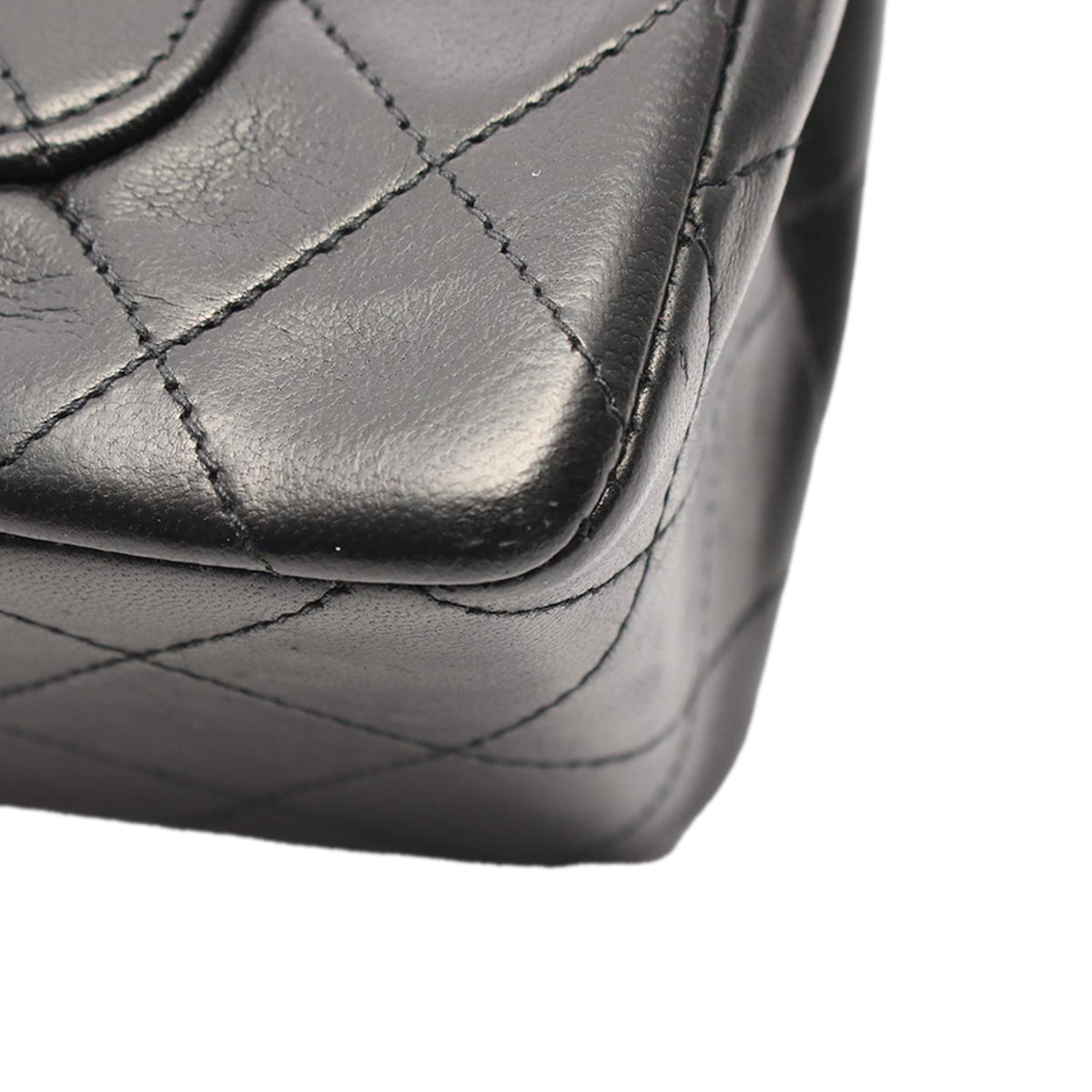 Chanel CC Quilted Lambskin Single Flap