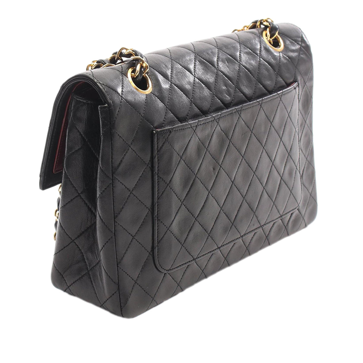 Chanel CC Quilted Lambskin Single Flap
