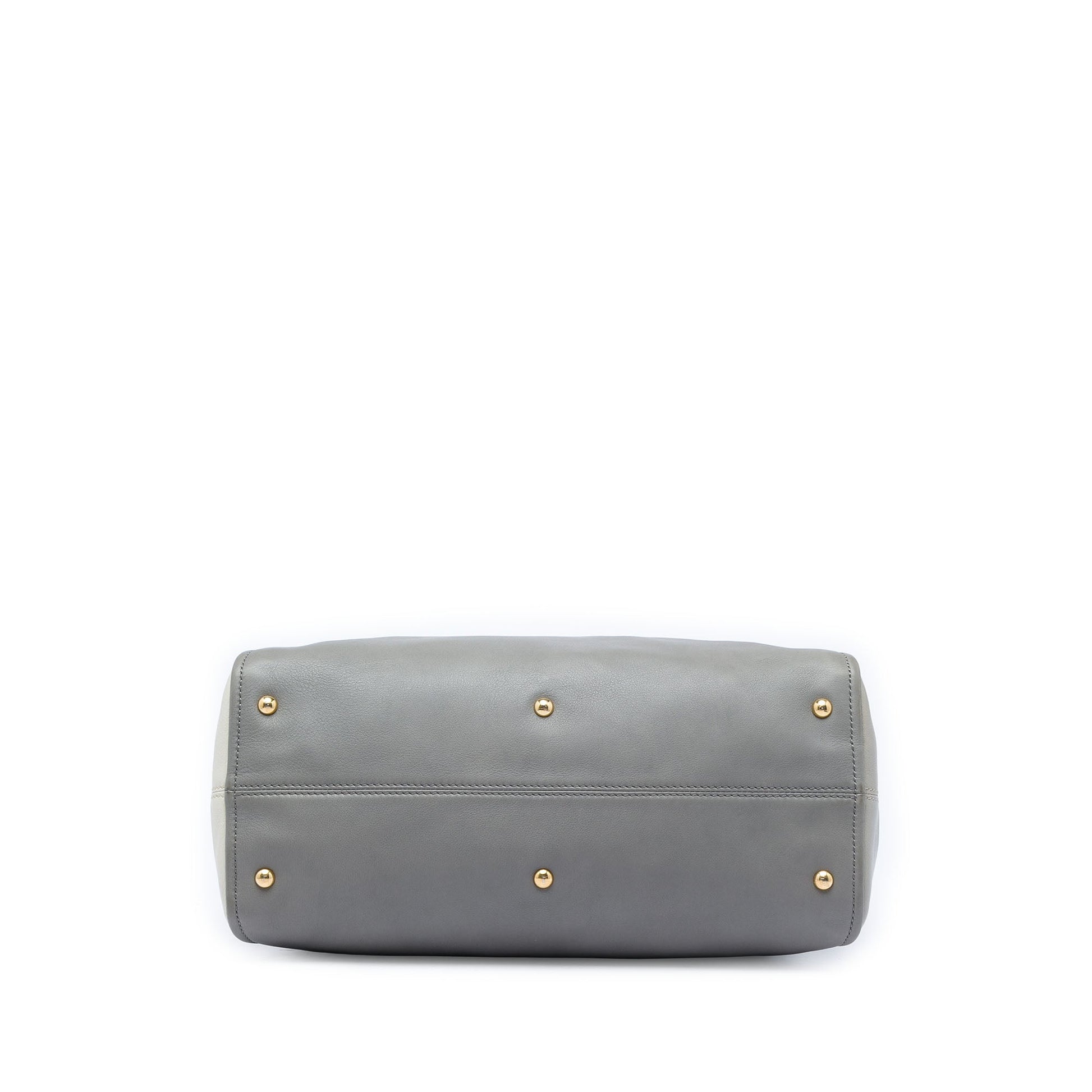Fendi Large Leather Colorblock Chameleon Satchel