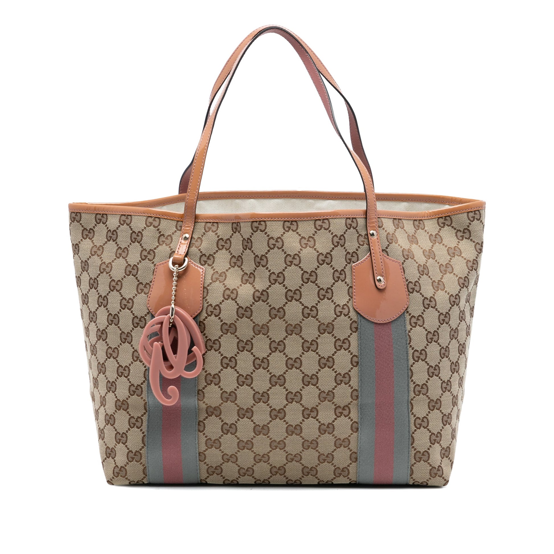 Gucci GG Canvas Web Jolie Tote