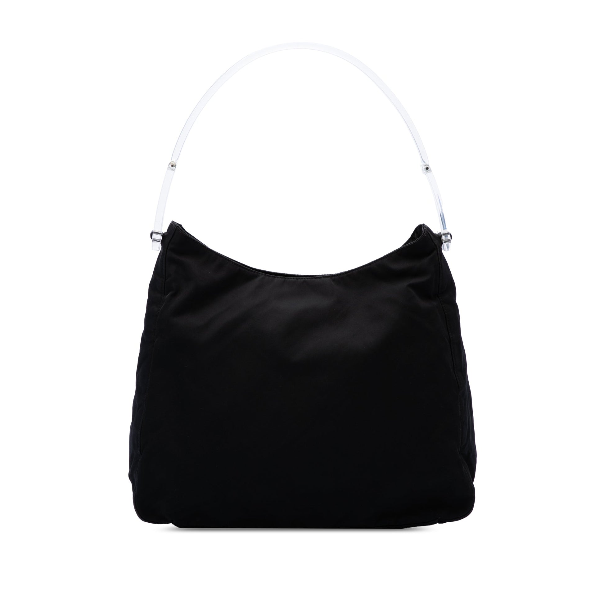Prada Tessuto Acrylic Handle Bag