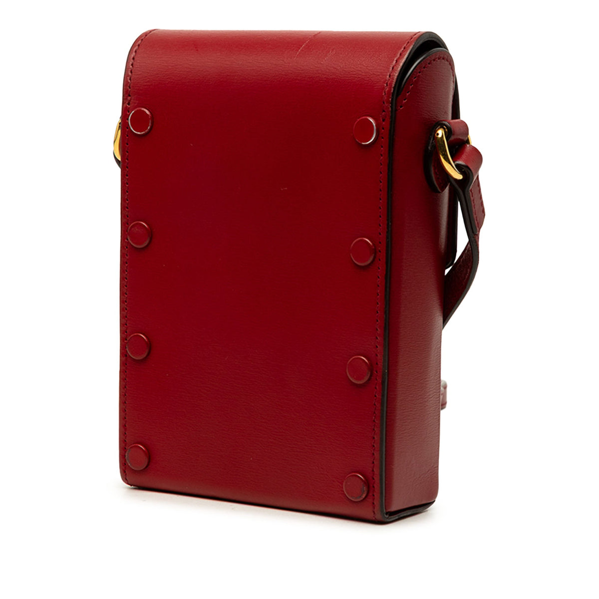 Gucci Mini Calfskin Horsebit 1955 Crossbody — Red