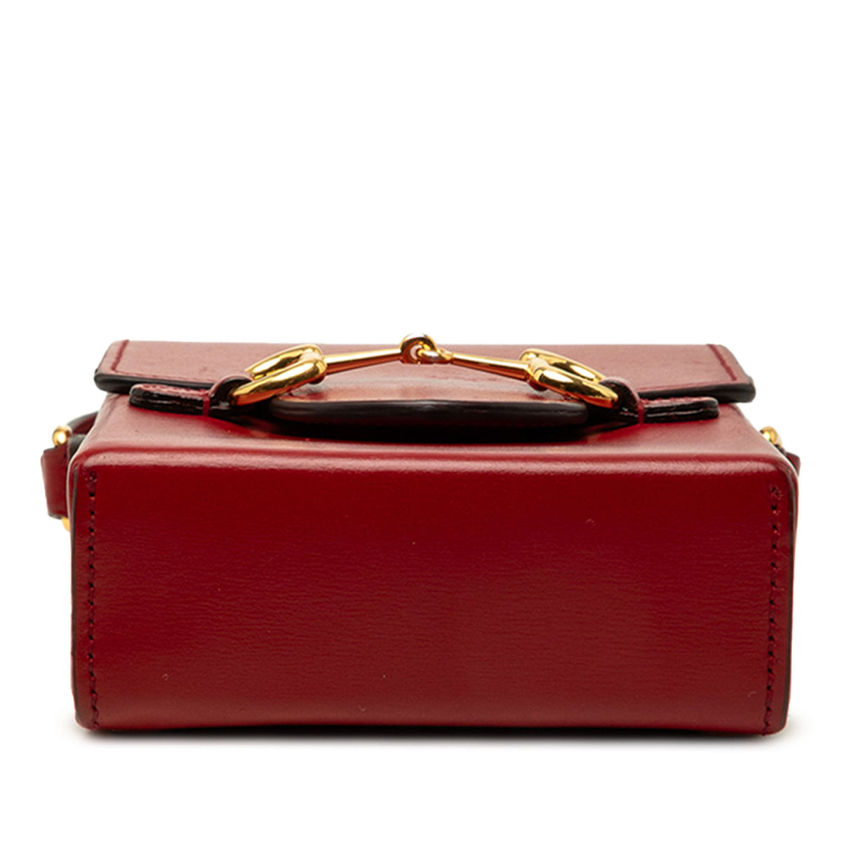 Gucci Mini Calfskin Horsebit 1955 Crossbody — Red