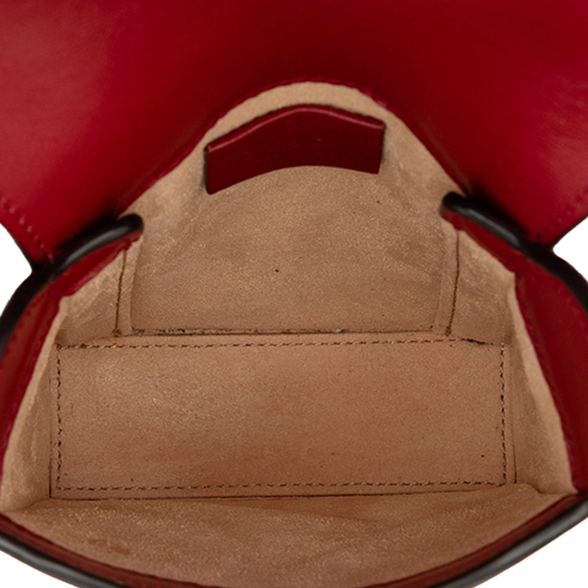 Gucci Mini Calfskin Horsebit 1955 Crossbody — Red