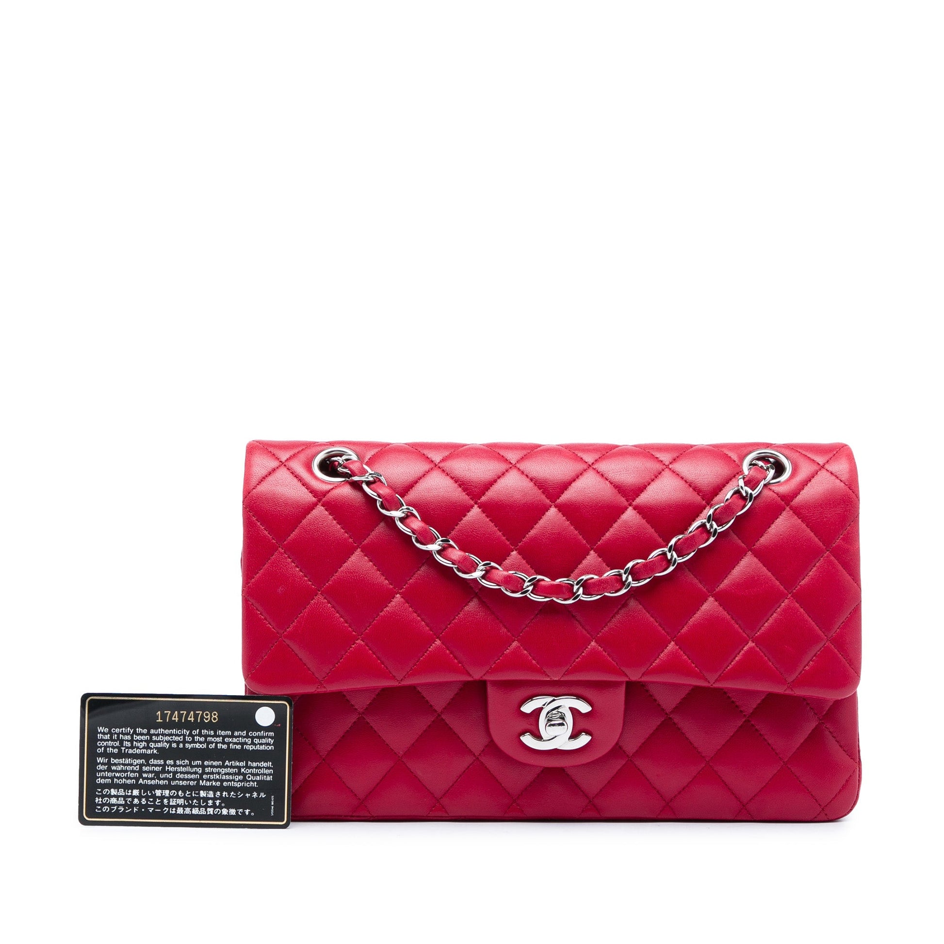 Chanel Medium Classic Lambskin Double Flap