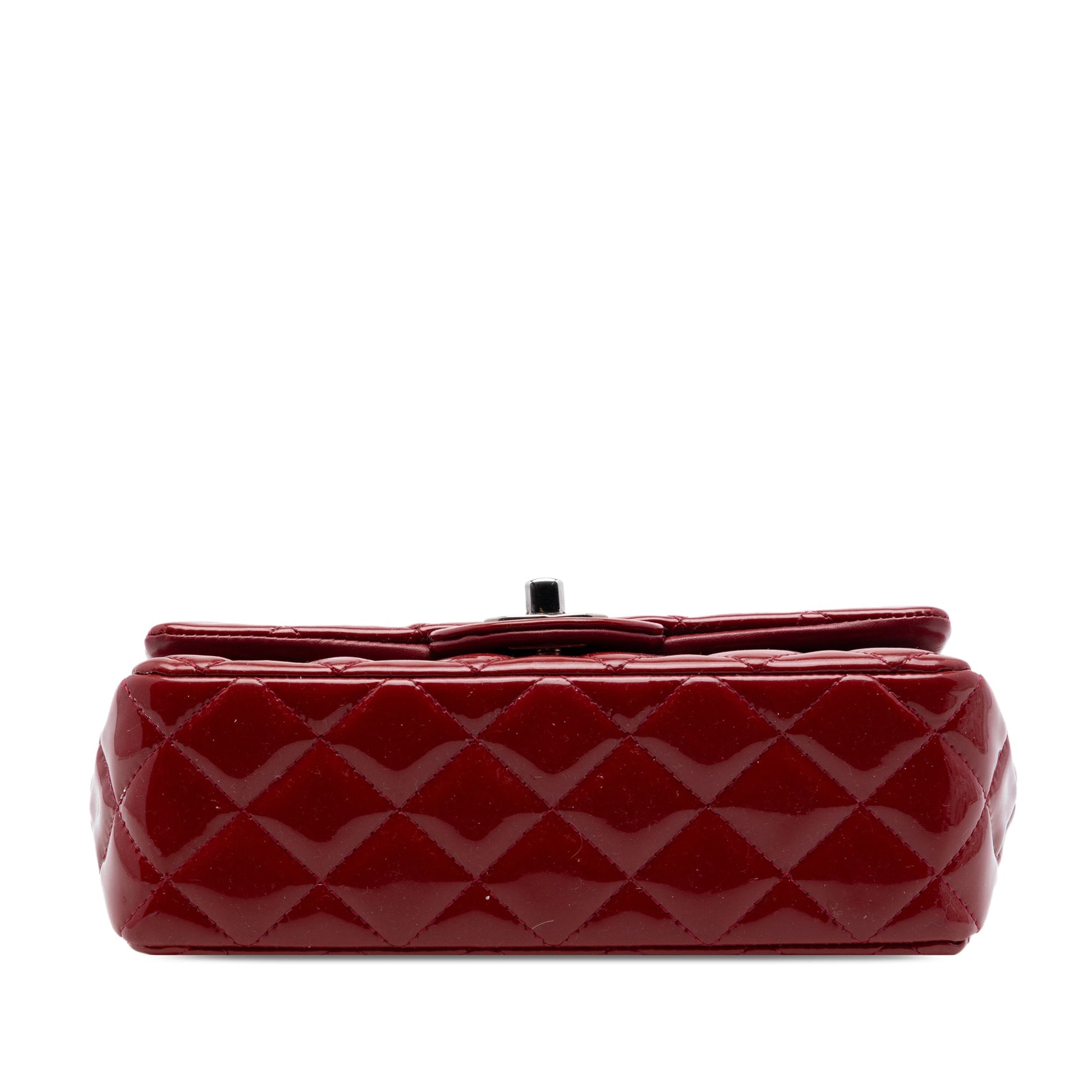 Chanel Mini Rectangular Classic Patent Single Flap