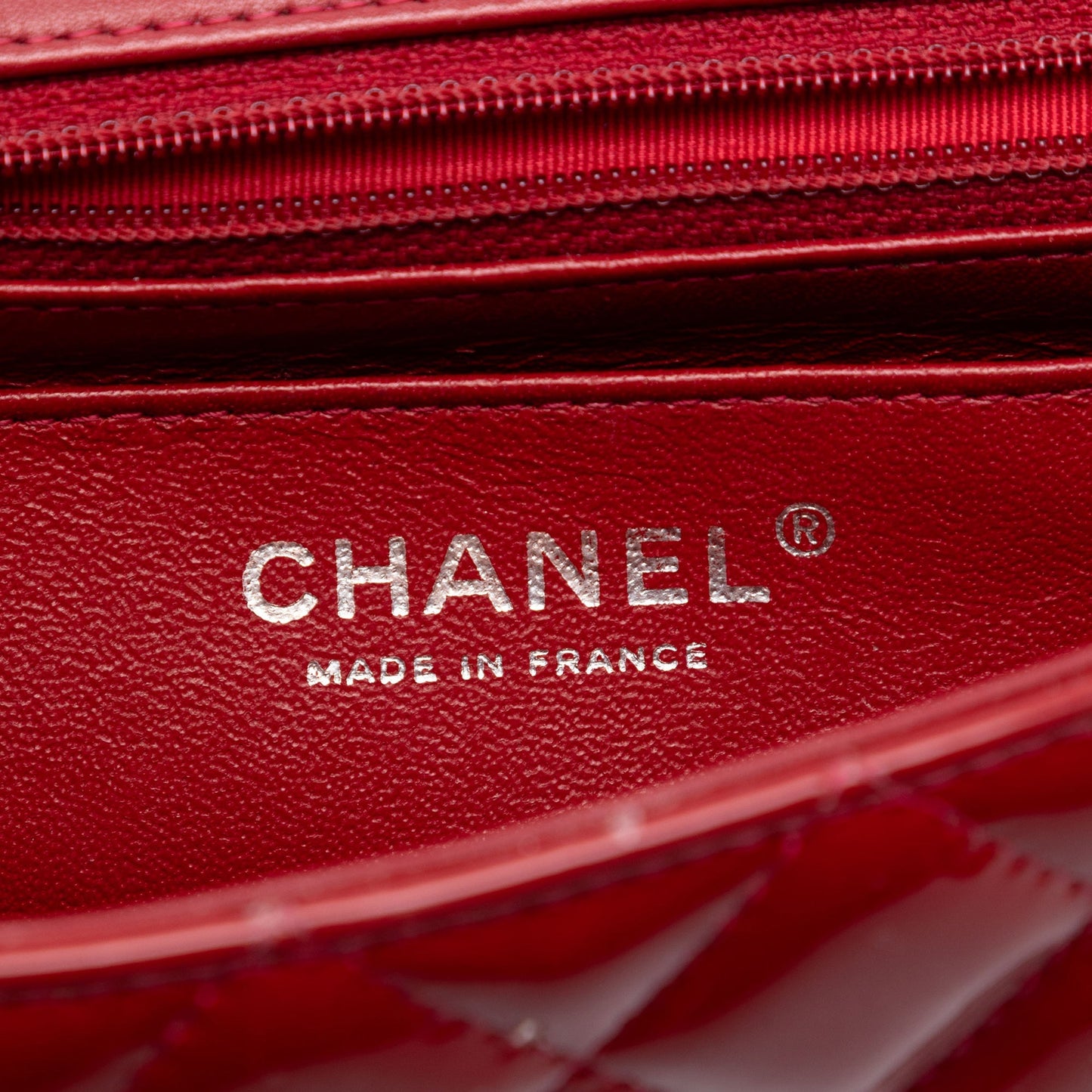 Chanel Mini Rectangular Classic Patent Single Flap