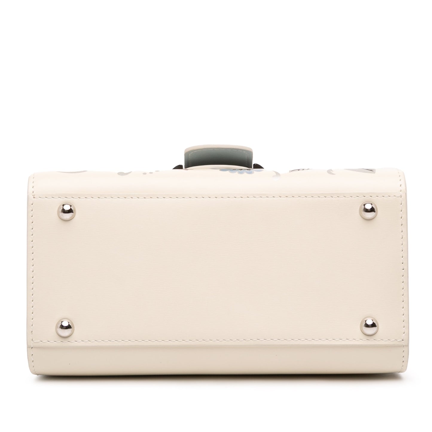 Delvaux MIni Smooth Calfskin Brillant Blooming Crystalline Satchel