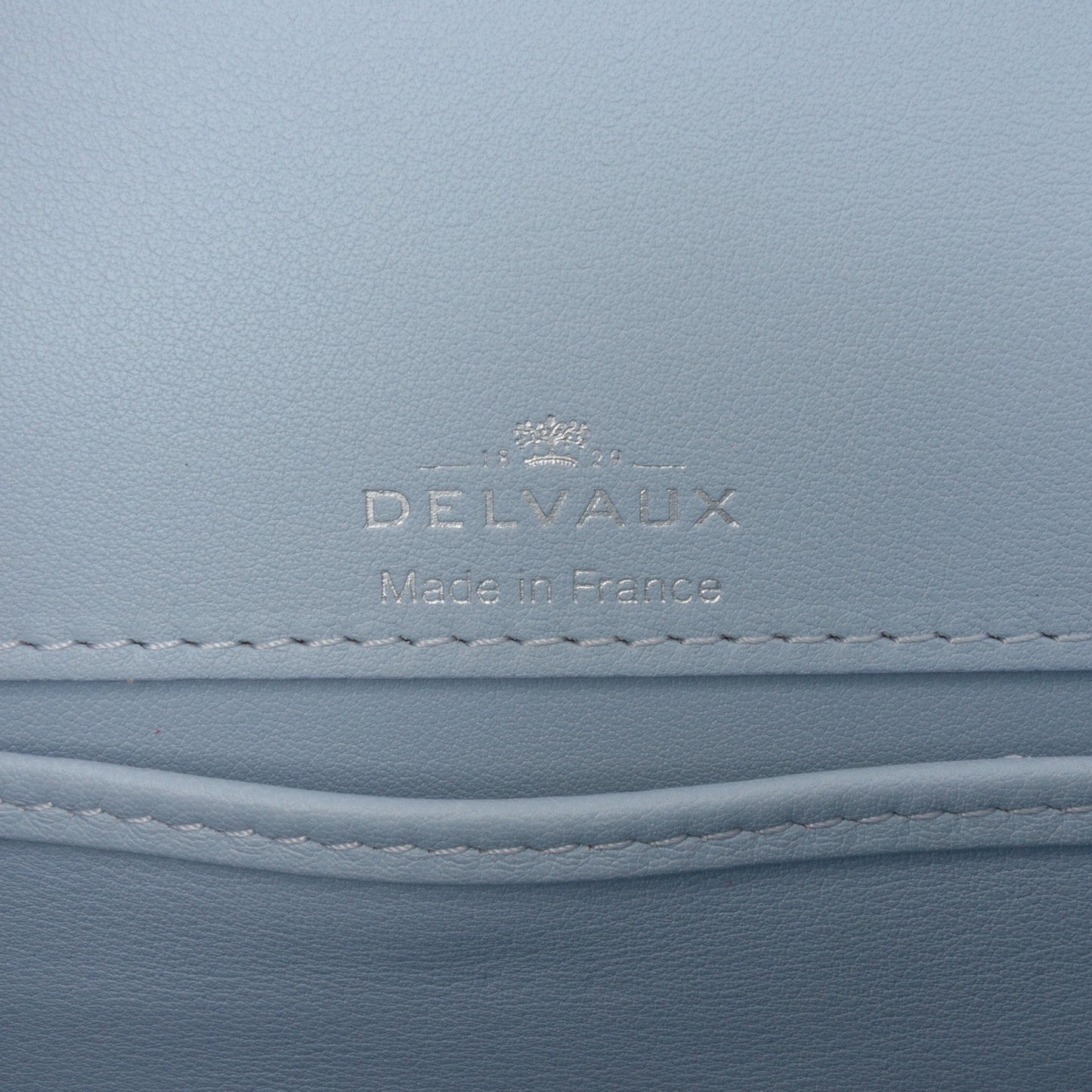 Delvaux MIni Smooth Calfskin Brillant Blooming Crystalline Satchel