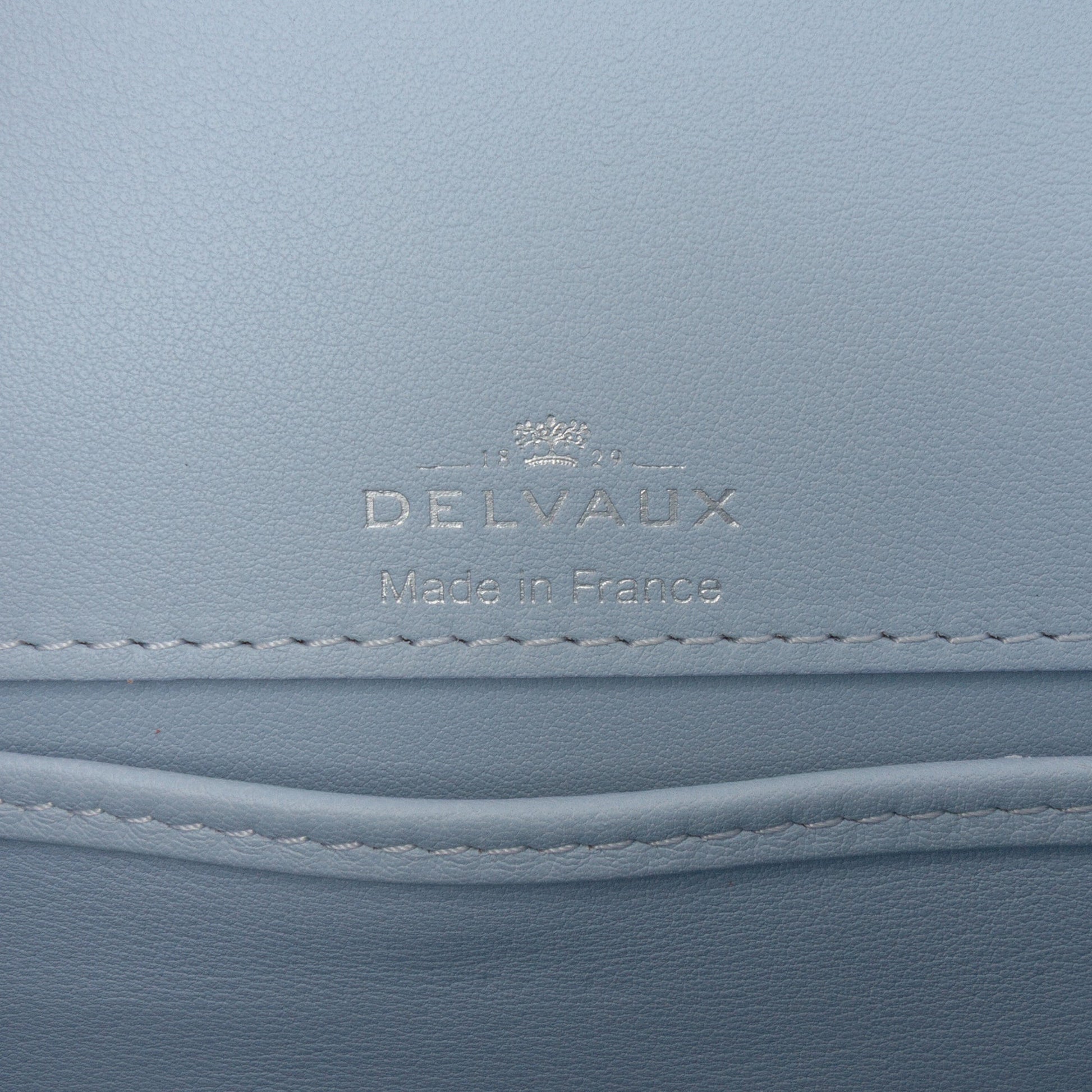 Delvaux MIni Smooth Calfskin Brillant Blooming Crystalline Satchel
