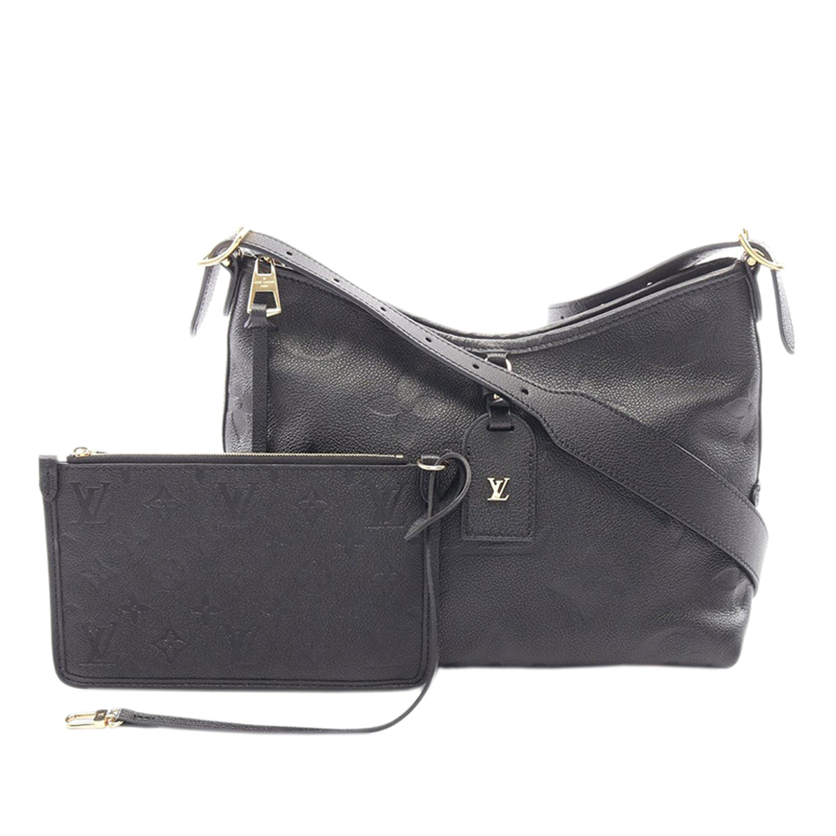 Louis Vuitton Monogram Empreinte CarryAll PM — Black