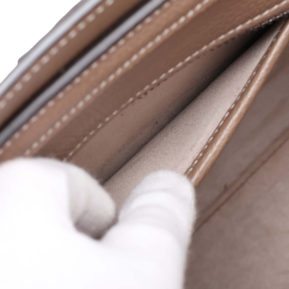 Celine Nano Leather Luggage Tote — Beige