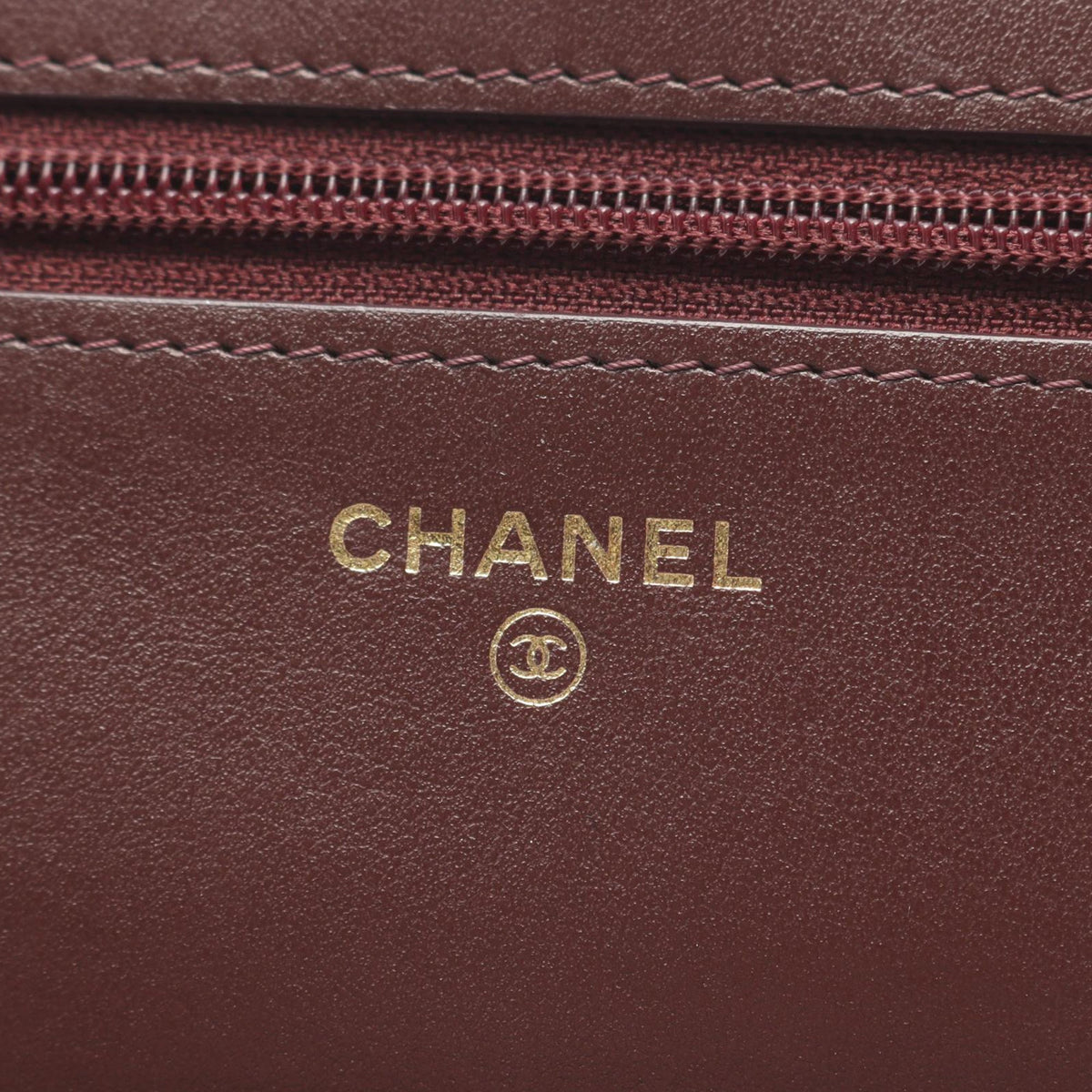 Chanel Paris Hamburg Quilted Jersey Charms Wallet On Chain — Blue