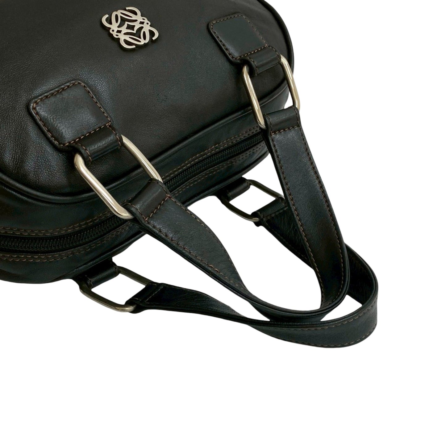 LOEWE Leather Anagram Handbag