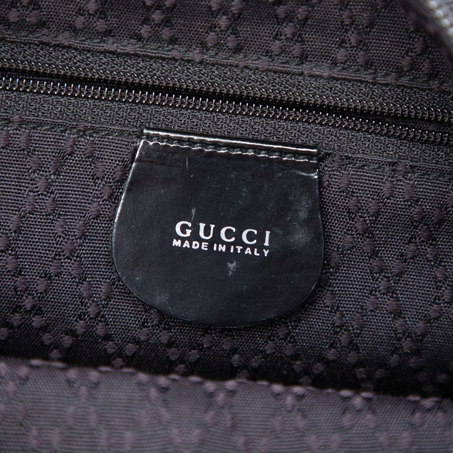 Gucci Nylon Bamboo Satchel