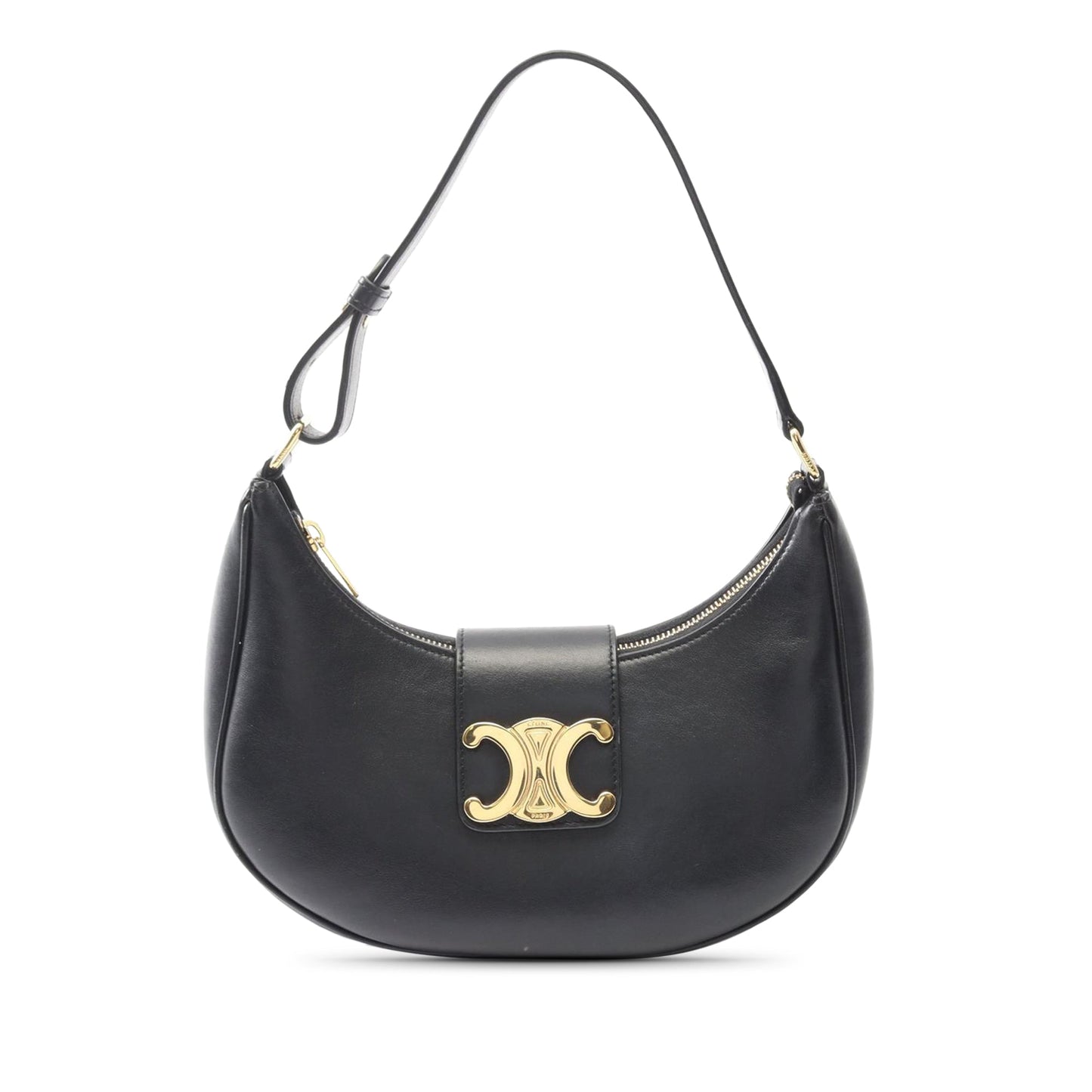 Celine Medium Calfskin Triomphe Ava Shoulder Bag