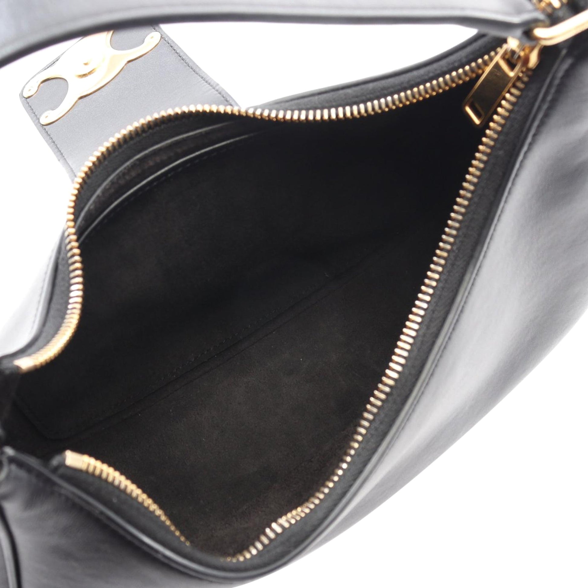 Celine Medium Calfskin Triomphe Ava Shoulder Bag