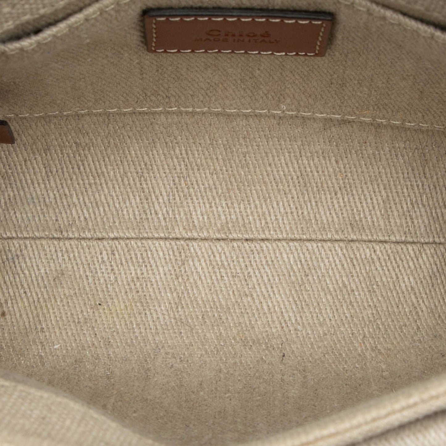 Chloé Mini Canvas Woody Satchel