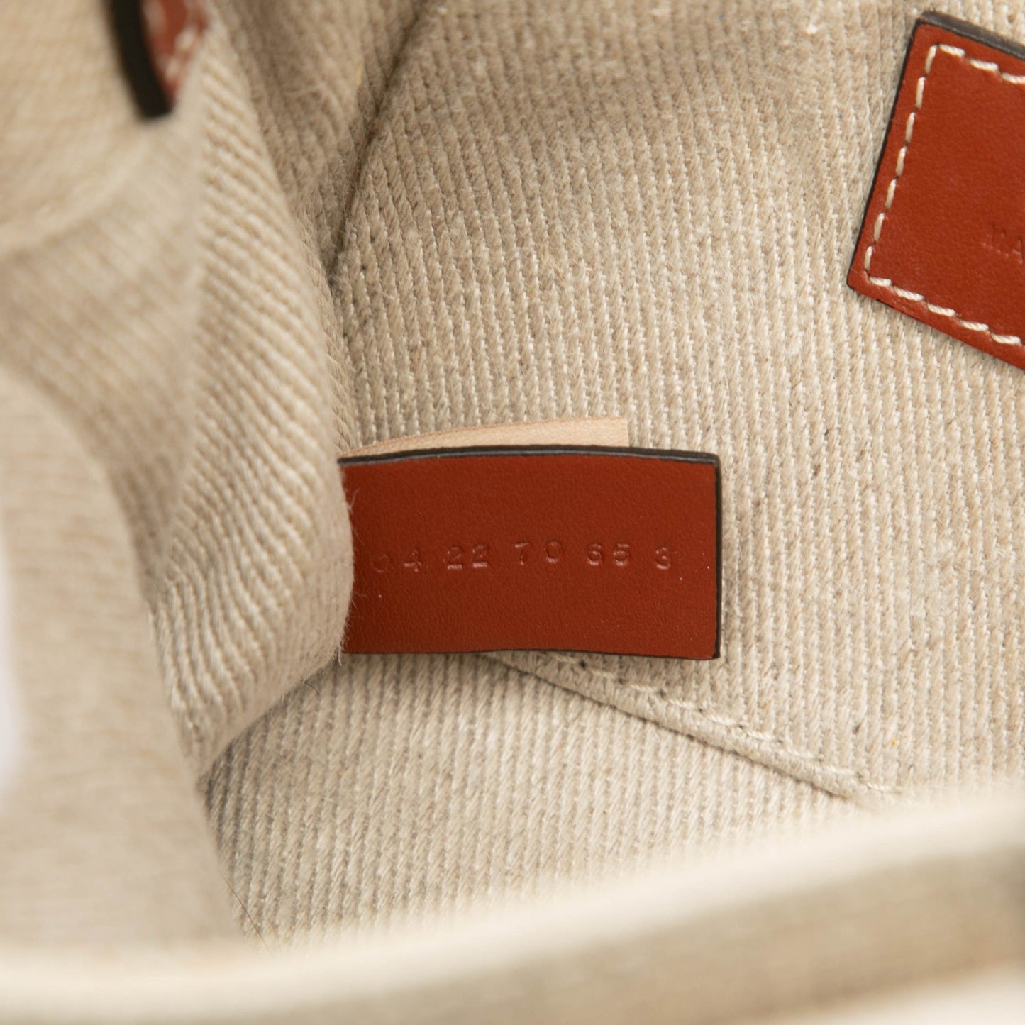 Chloé Mini Canvas Woody Satchel