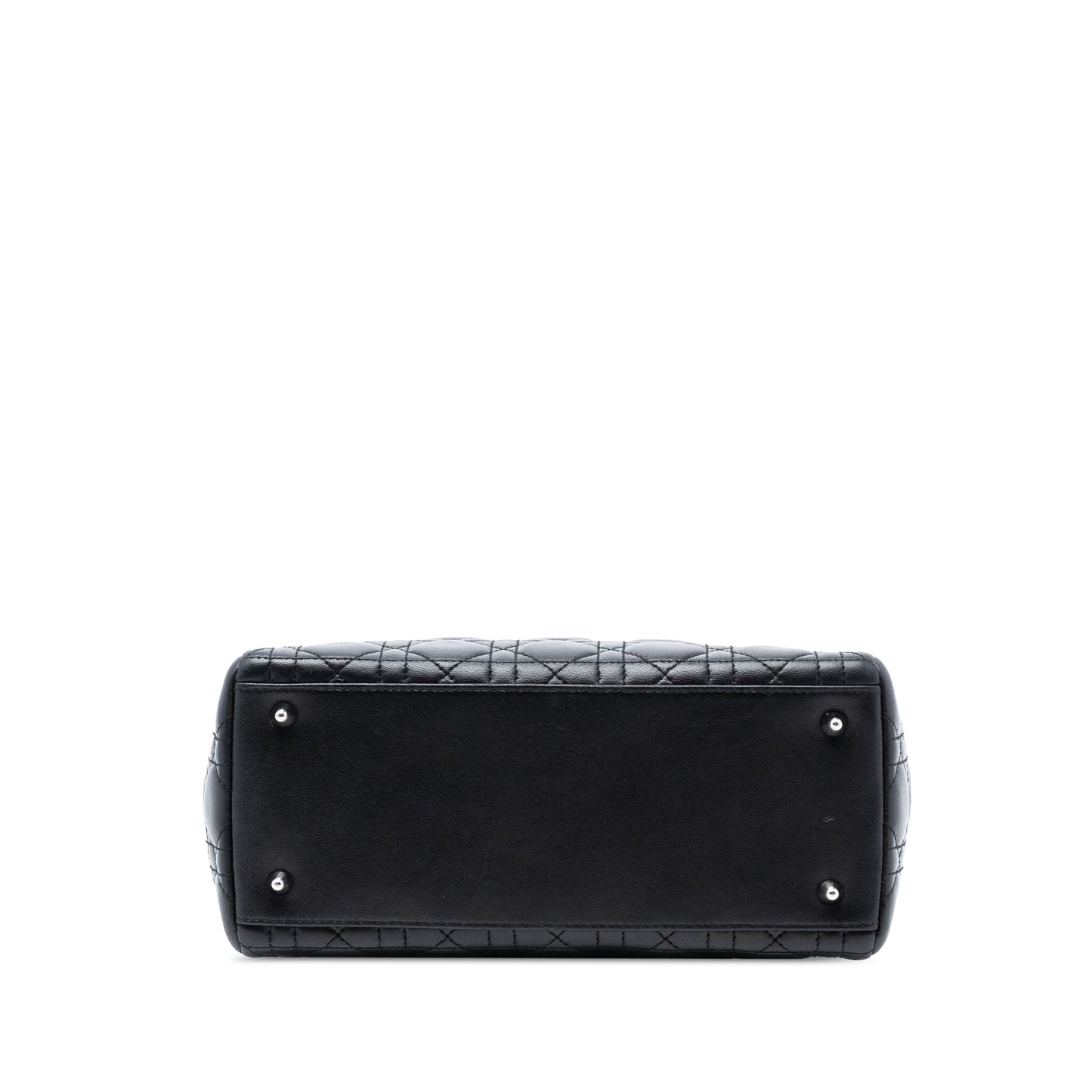 Dior Medium Lambskin Cannage Lady Dior