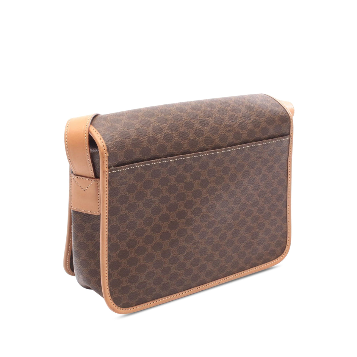 Celine Macadam Crossbody Bag — Brown