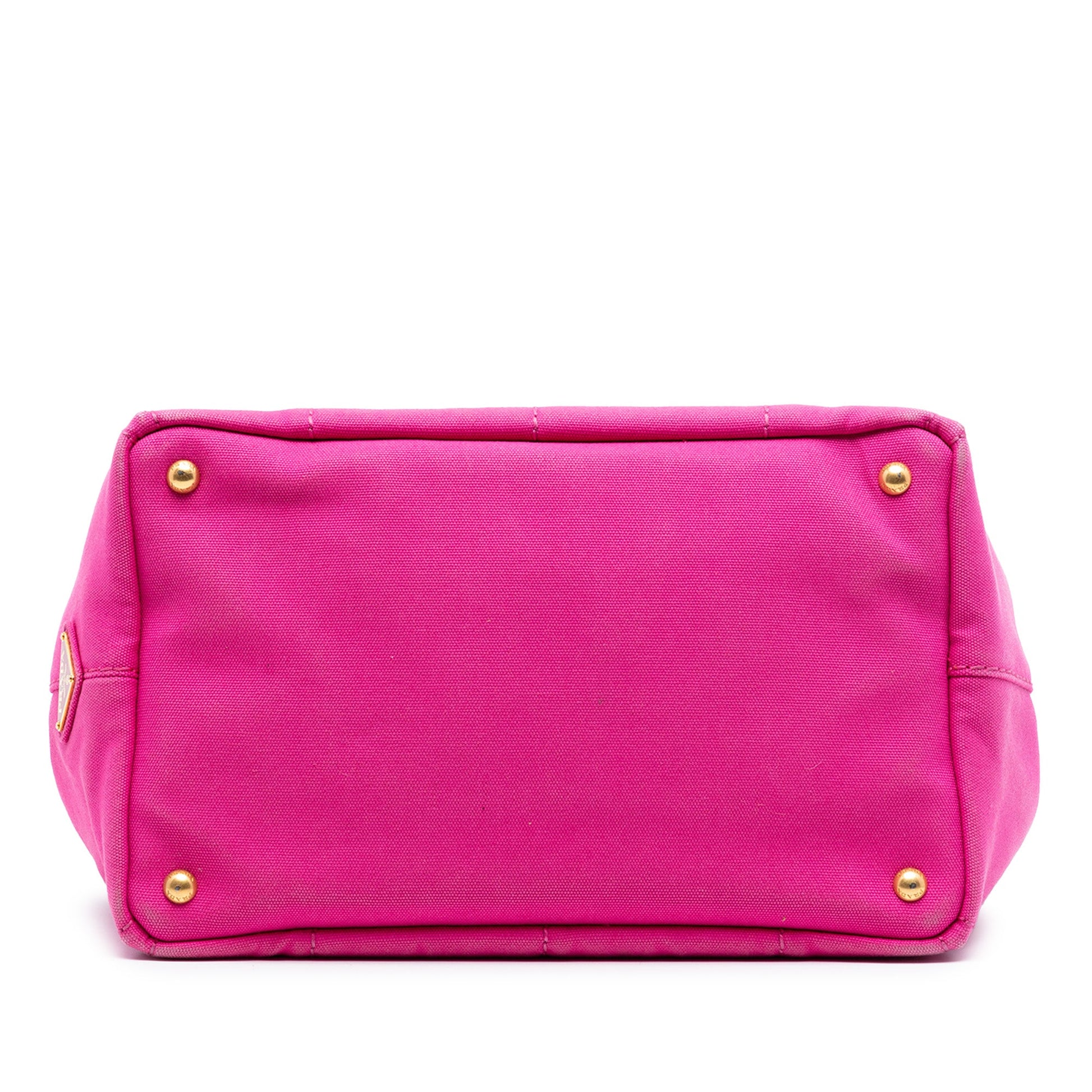 Prada Canvas Canapa Logo Satchel