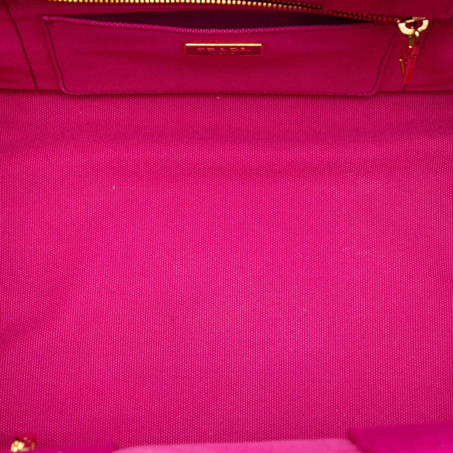 Prada Canvas Canapa Logo Satchel