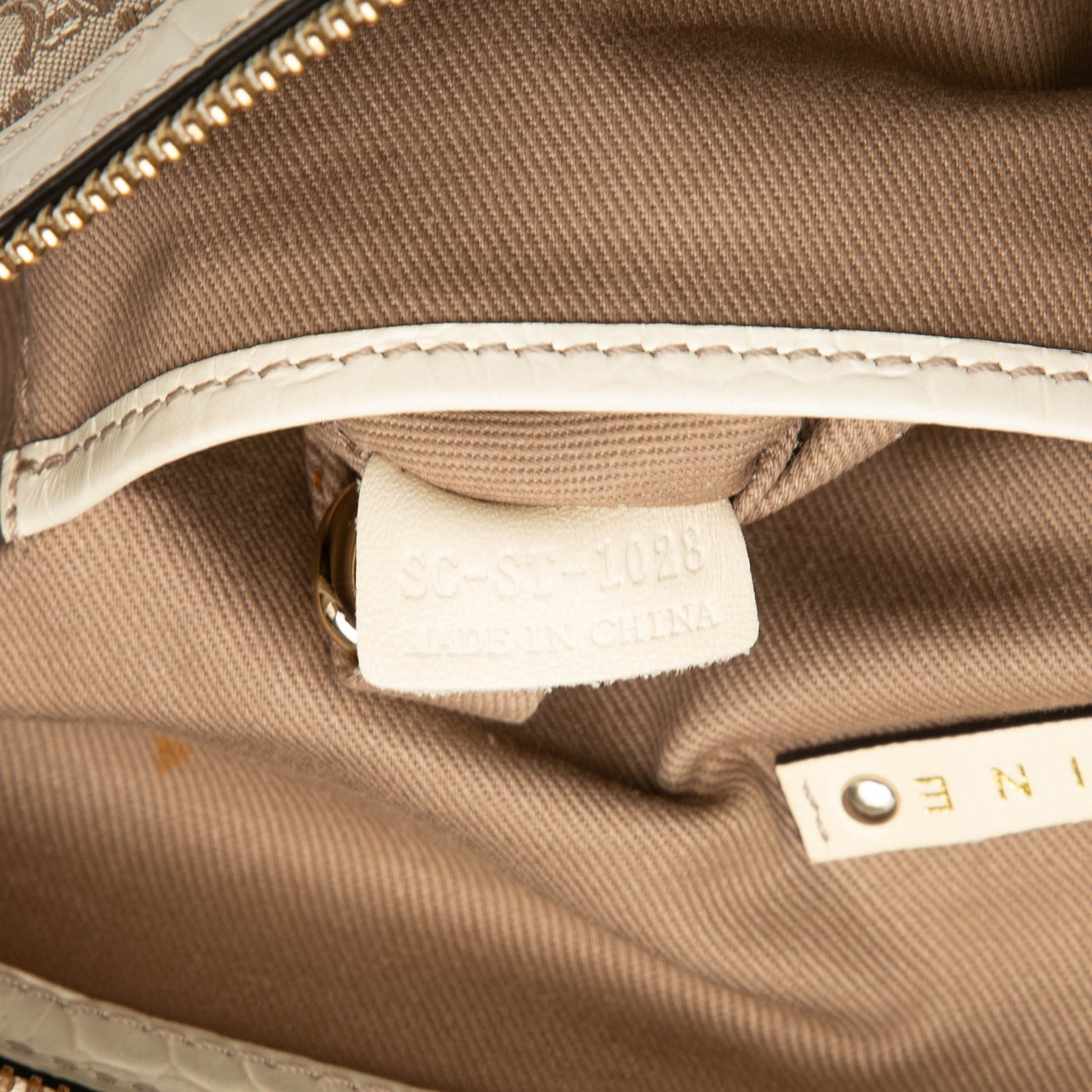 Celine Macadam Canvas Handbag