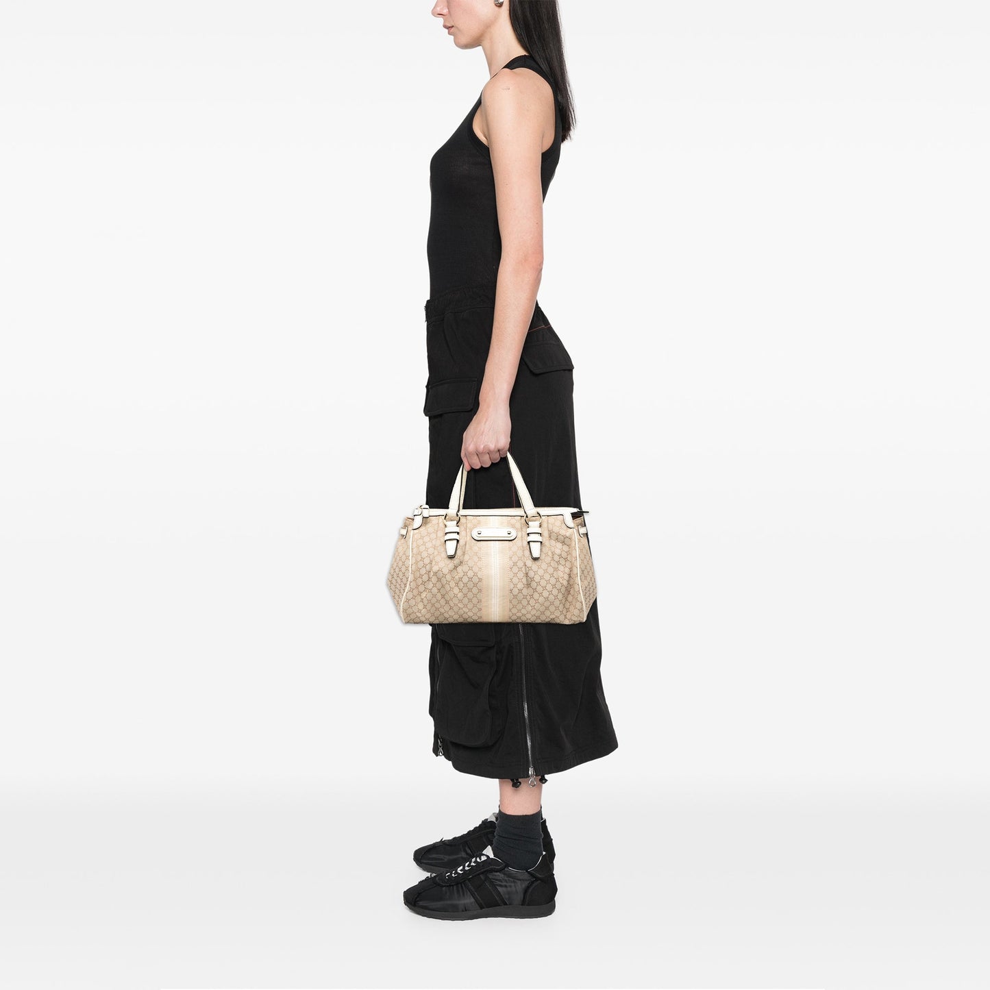 Celine Macadam Canvas Handbag