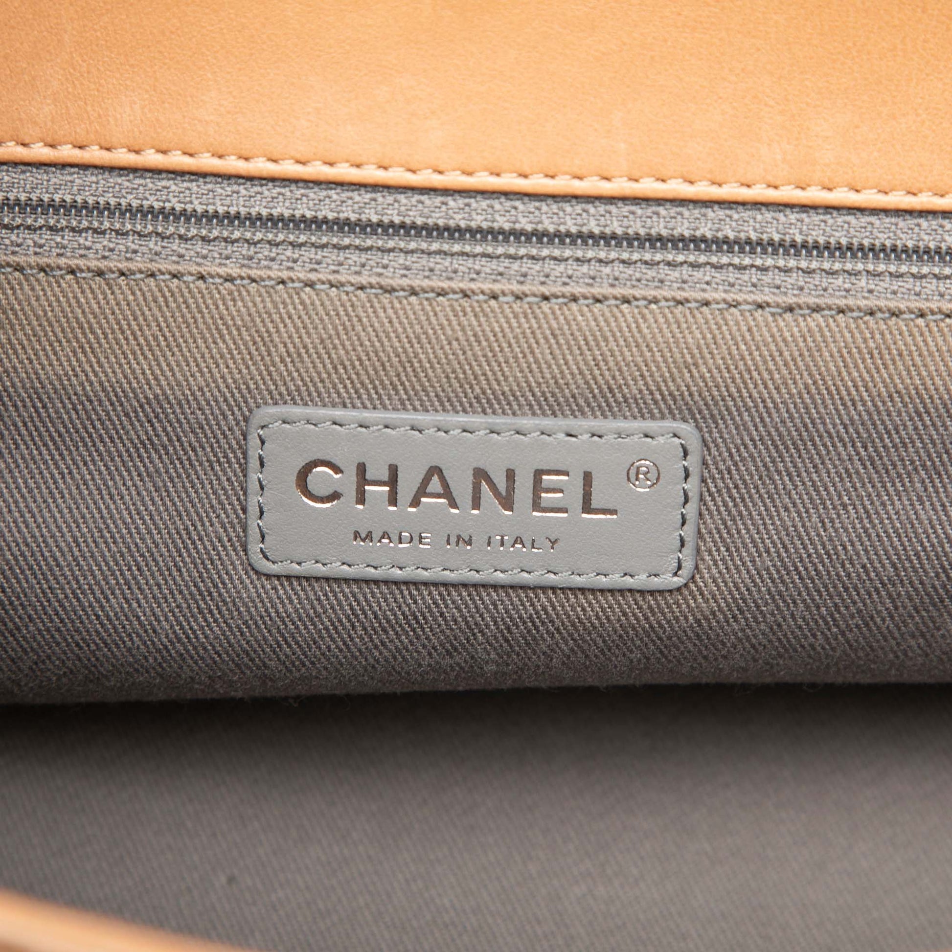 Chanel Quilted Lambskin Accordion Boy Flap